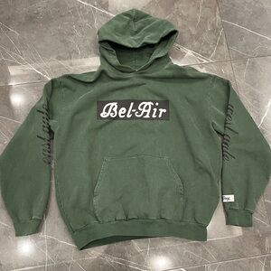 Cloney King George Bel Air Green Hoodie XL Mother Denim